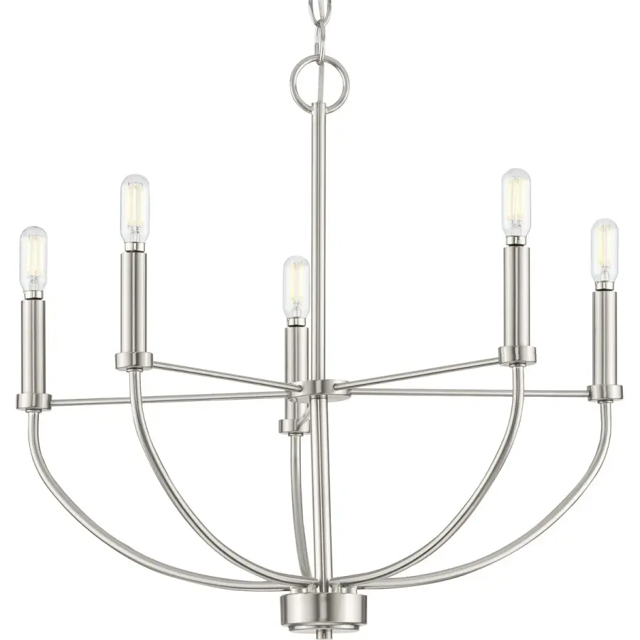 Leyden Collection Five-Light Chandelier - Image 2