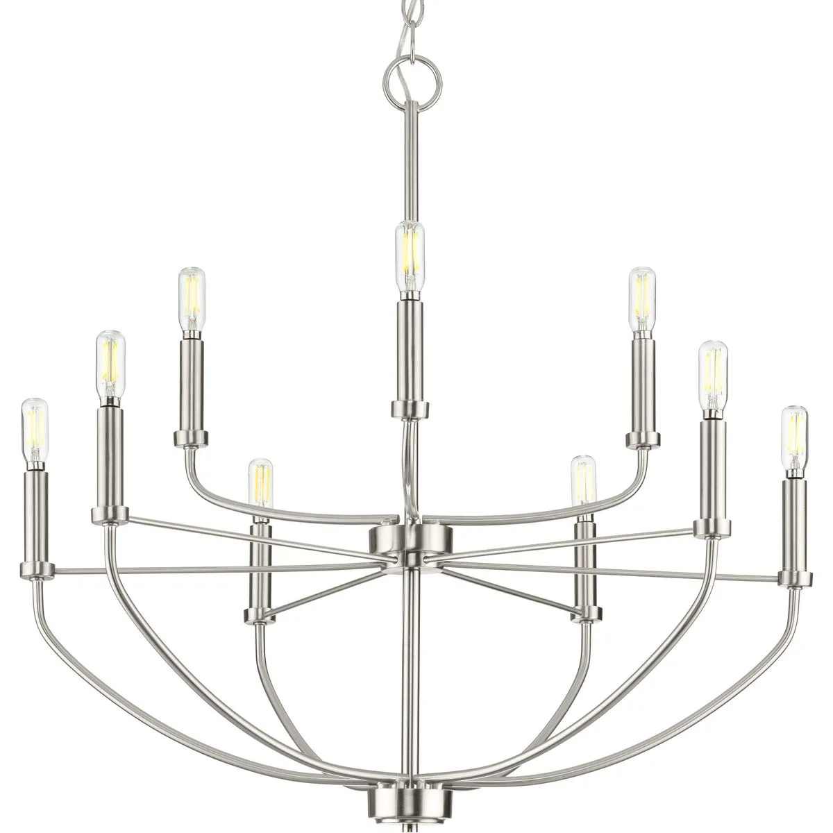 Leyden Collection Nine-Light Chandelier