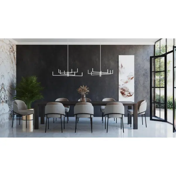 Pivot LED Collection Chandelier with Downlight - Image 4