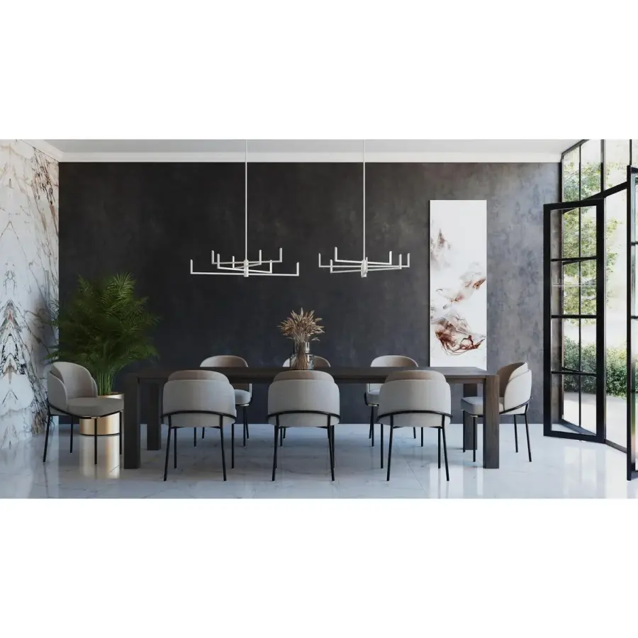 Pivot LED Collection Chandelier with Downlight - Image 4