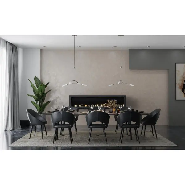 Kylo LED Four-Light Frosted Acrylic Chandelier - Image 3