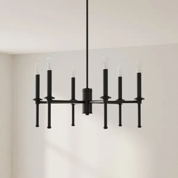 Elara Six-Light Chandelier - Image 1