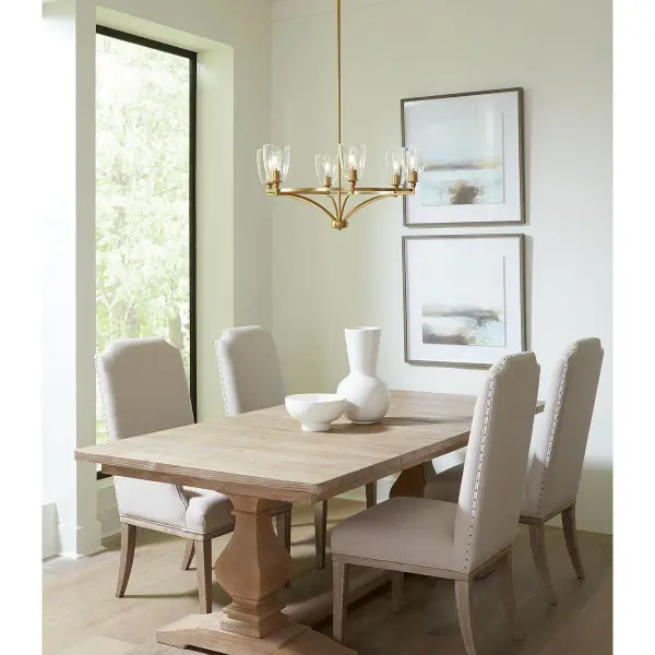 Versatile Six-Light Chandelier Blends Traditional and Modern Design - Image 5
