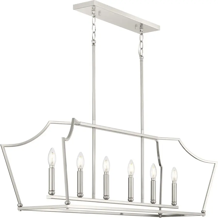 Versatile Linear Chandelier Blends Traditional and Modern Design - Image 5