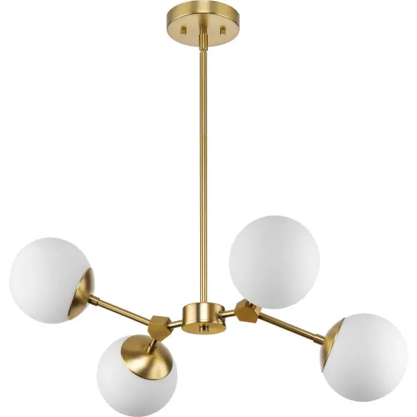 Haas Collection Four-Light Chandelier - Image 2