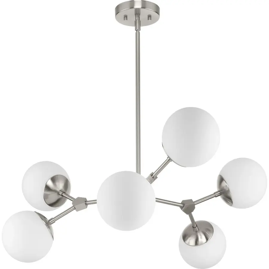 Haas Collection Six-Light Chandelier - Image 4