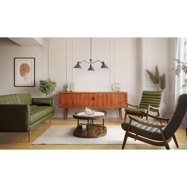 Mid-Century Modern Elegance Meets Industrial Sophistication - Image 4