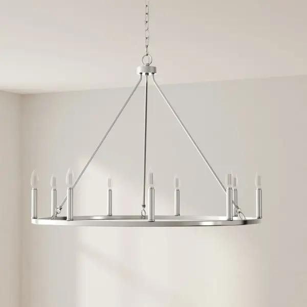 Gilliam Collection Nine-Light Chandelier - Image 1