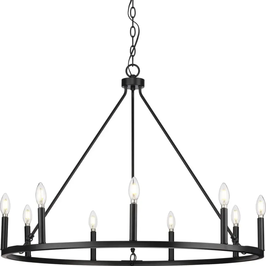 Gilliam Collection Nine-Light Chandelier - Image 3