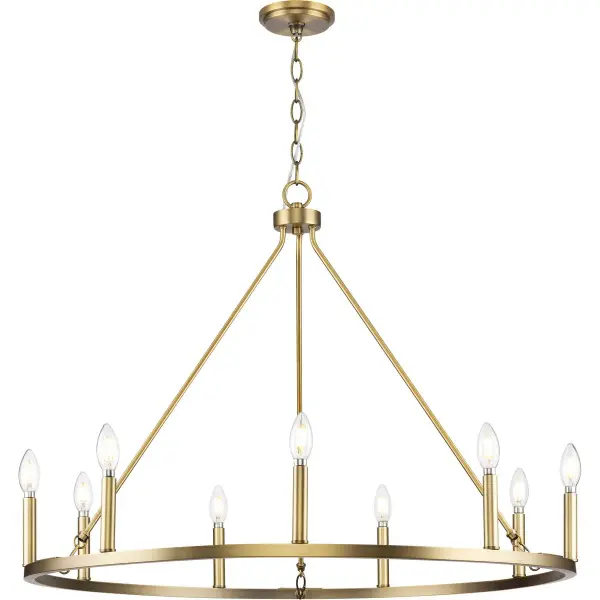 Gilliam Collection Nine-Light Chandelier - Image 5