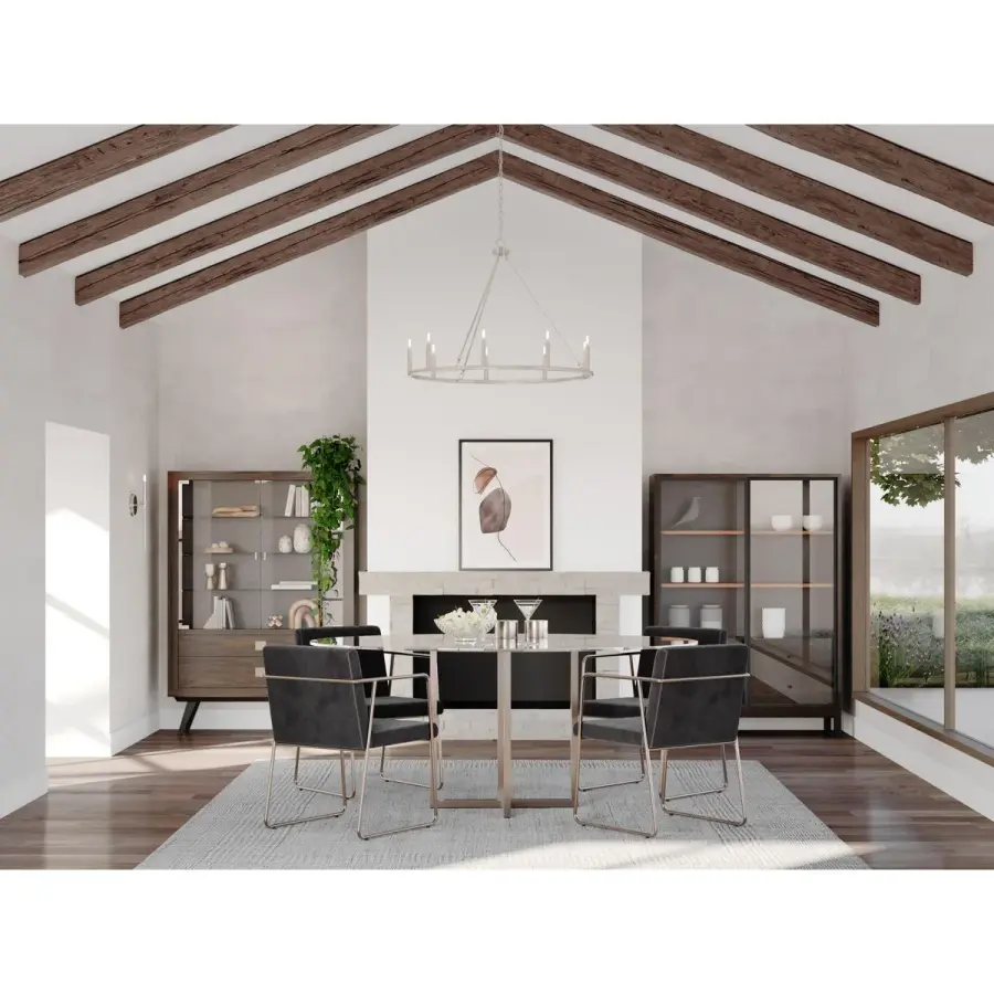 Gilliam Collection Nine-Light Chandelier - Image 7