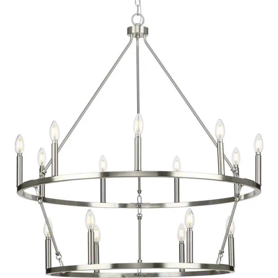 Gilliam Collection Fifteen-Light Chandelier - Image 2