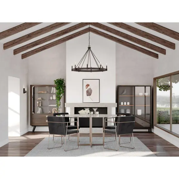 Modern Farmhouse Statement Piece with Rustic Warmth - Image 5