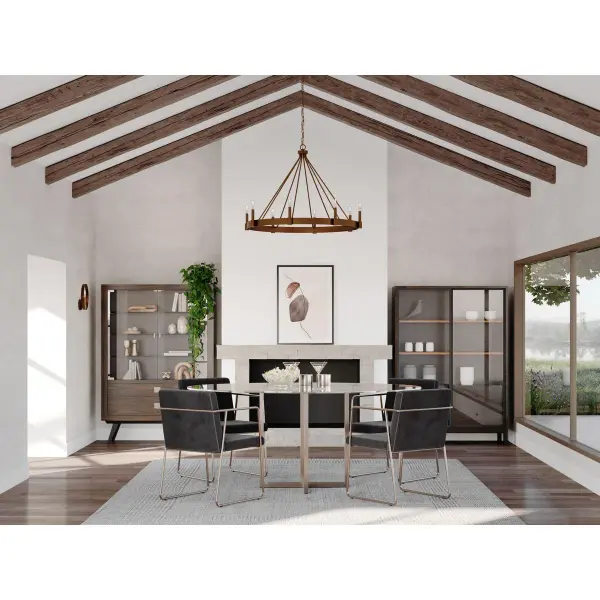 Modern Farmhouse Statement Piece with Rustic Warmth - Image 6