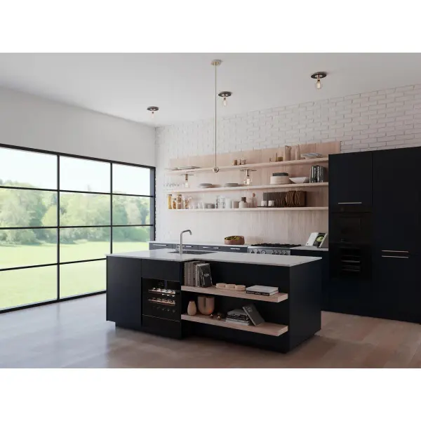 Sleek Mid-Century Linear Chandelier with Industrial Edge - Image 4