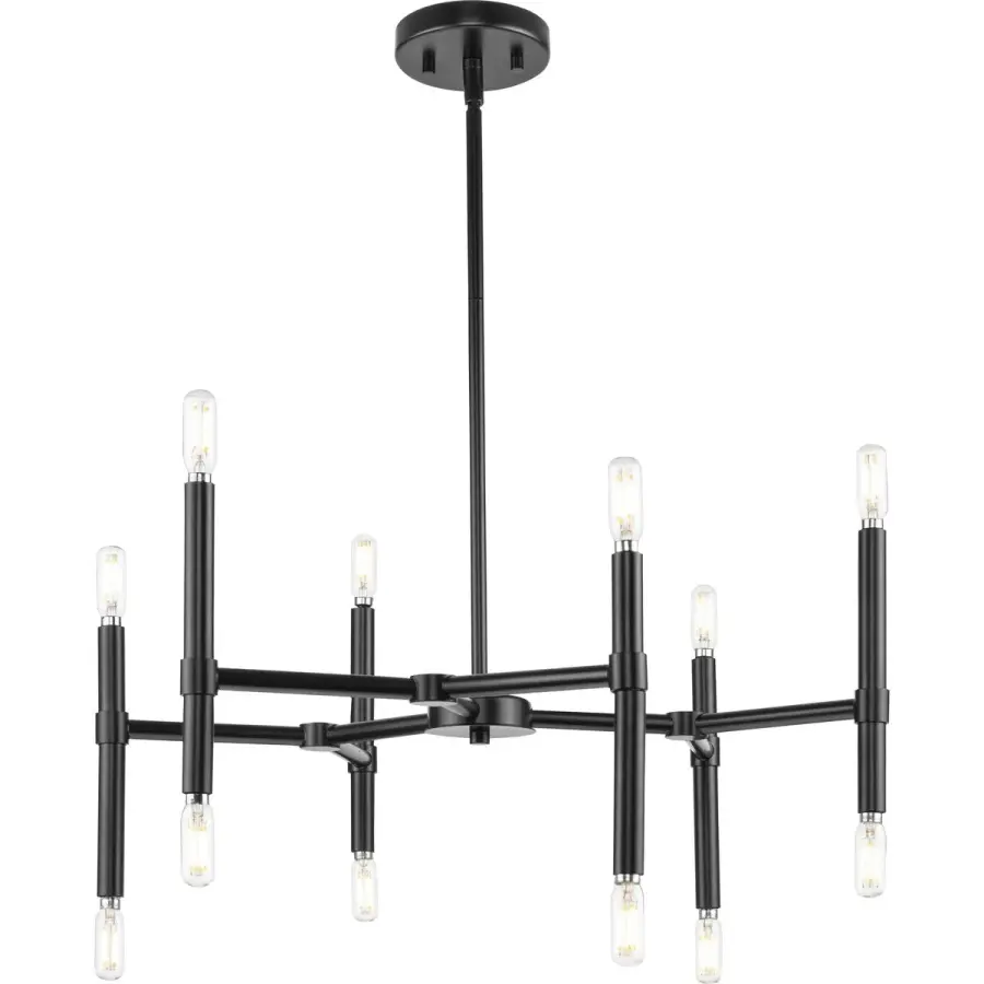 Arya Collection Twelve-Light Chandelier - Image 2