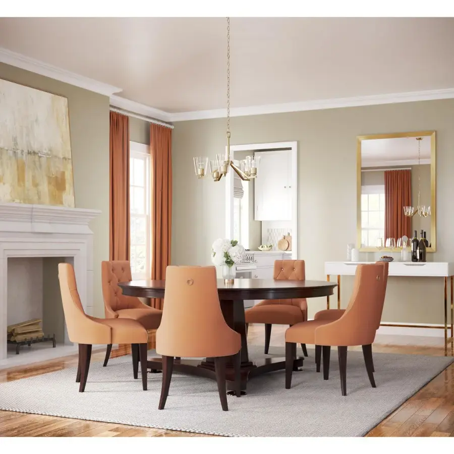 Vertex Five-Light Clear Glass Chandelier - Image 5