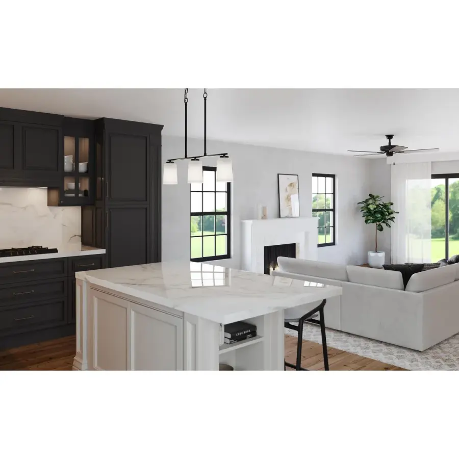 Adley Three-Light Linear Chandelier - Image 6