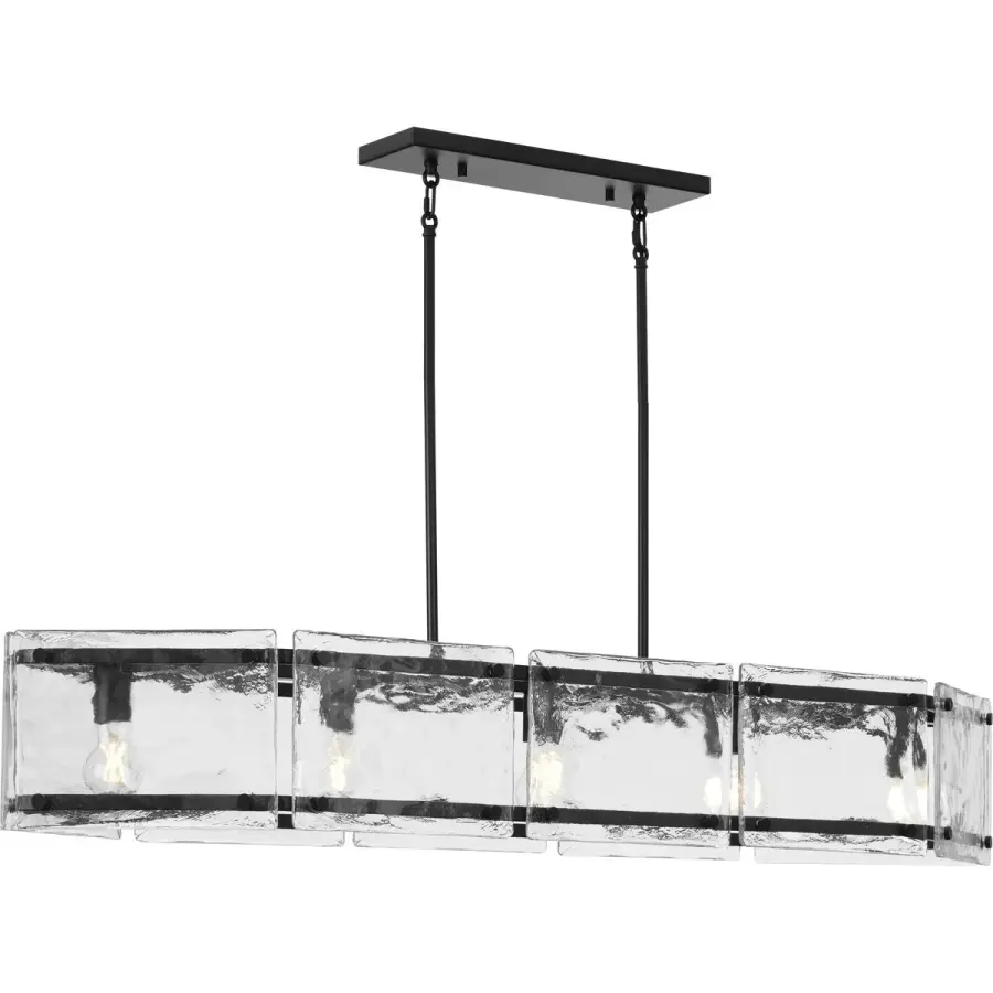 Rivera Collection Five-Light Linear Chandelier - Image 1