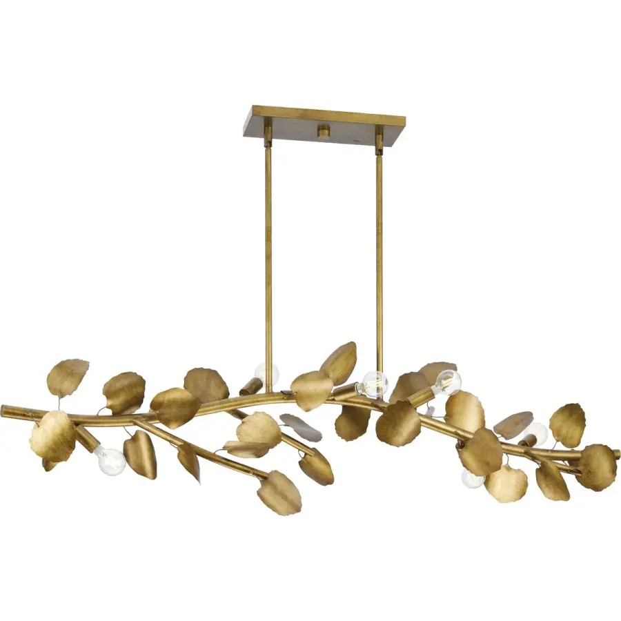 Laurel Collection Seven-Light Linear Chandelier - Image 2