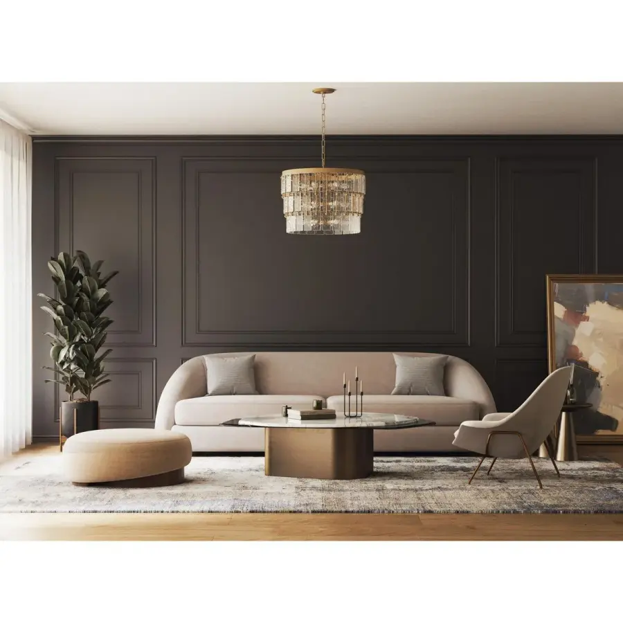 Chevall Nine-Light Organic Chandelier - Image 3