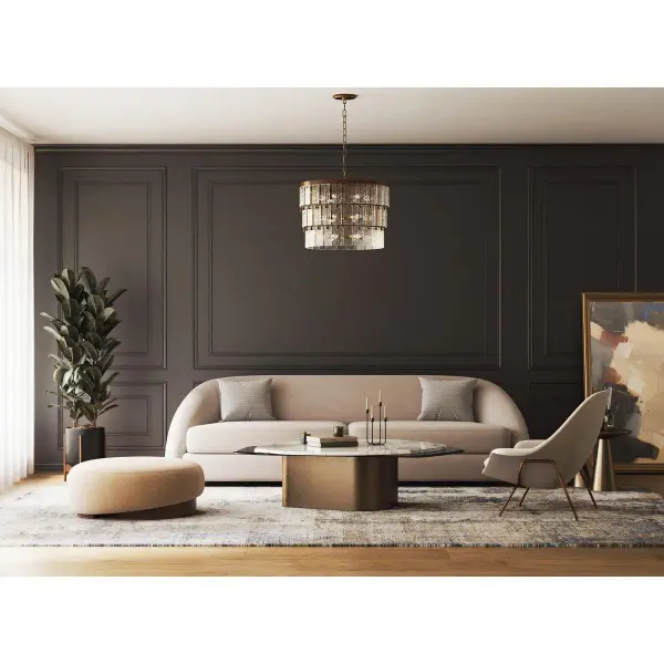 Chevall Nine-Light Organic Chandelier - Image 4