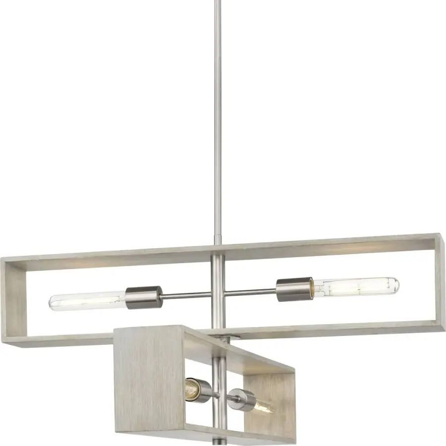 Boundary Collection Four-Light Chandelier - Image 1