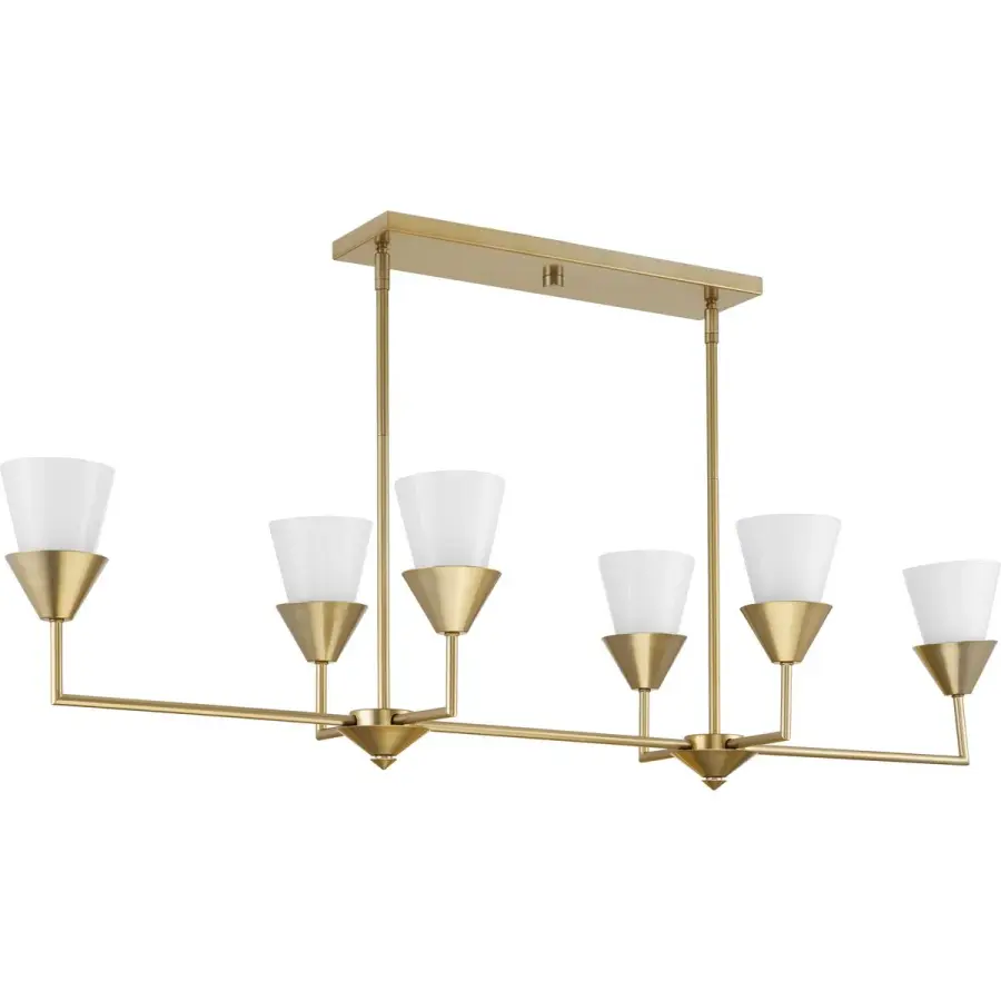 Pinellas Six-Light Linear Chandelier - Image 3