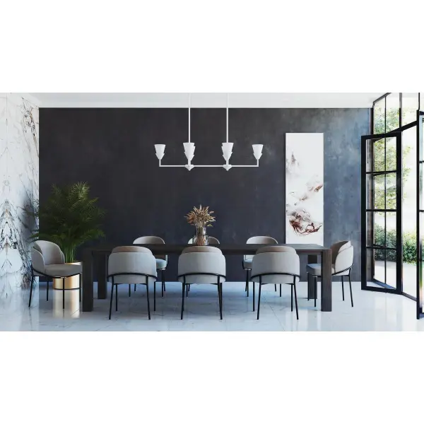 Pinellas Six-Light Linear Chandelier - Image 5