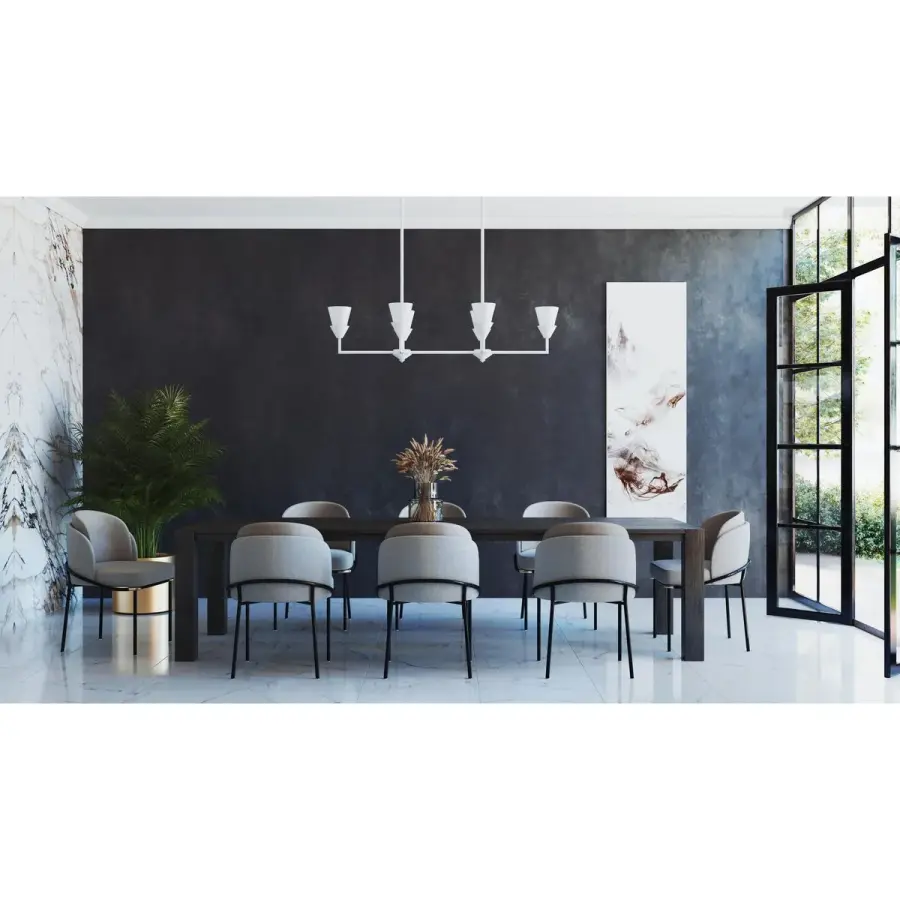 Pinellas Six-Light Linear Chandelier - Image 5