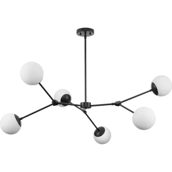 Haas Collection Six-Light Chandelier - Image 3