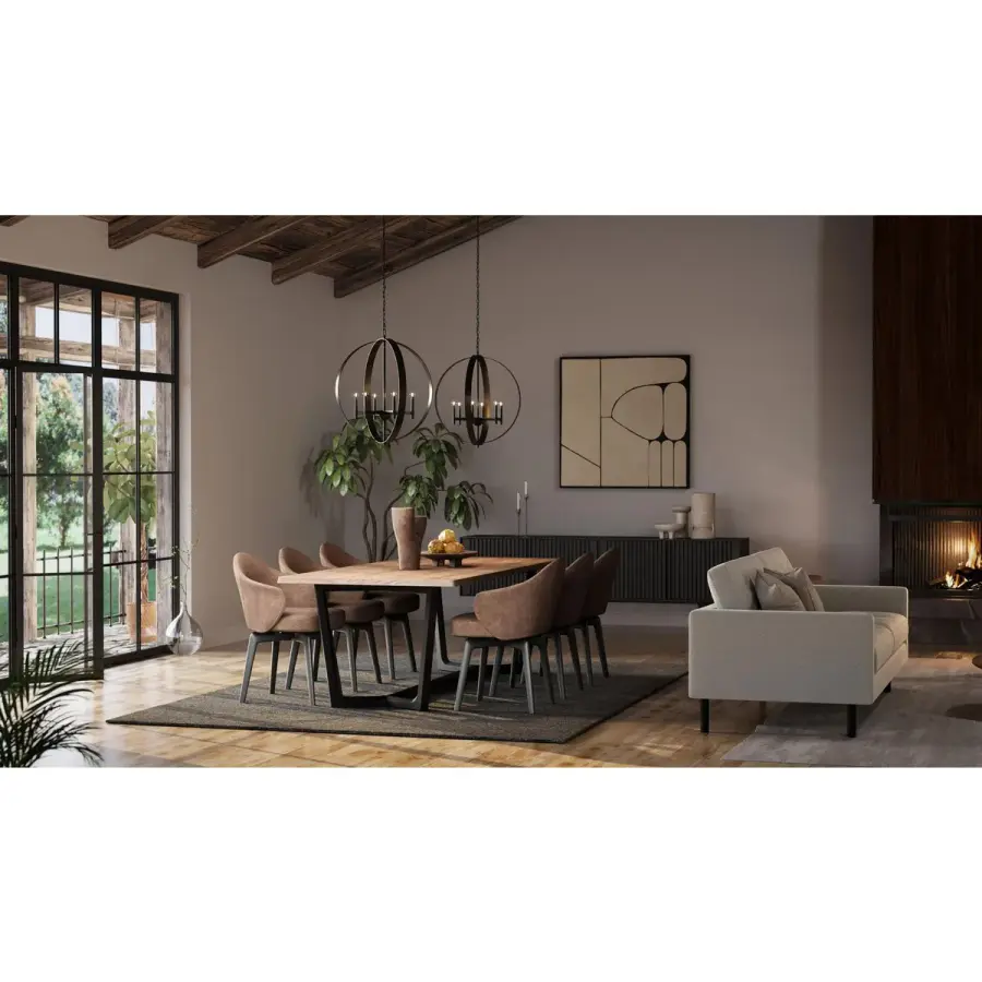 Sophisticated Six-Light Pendant Blends Rustic Charm with Modern Elegance - Image 3