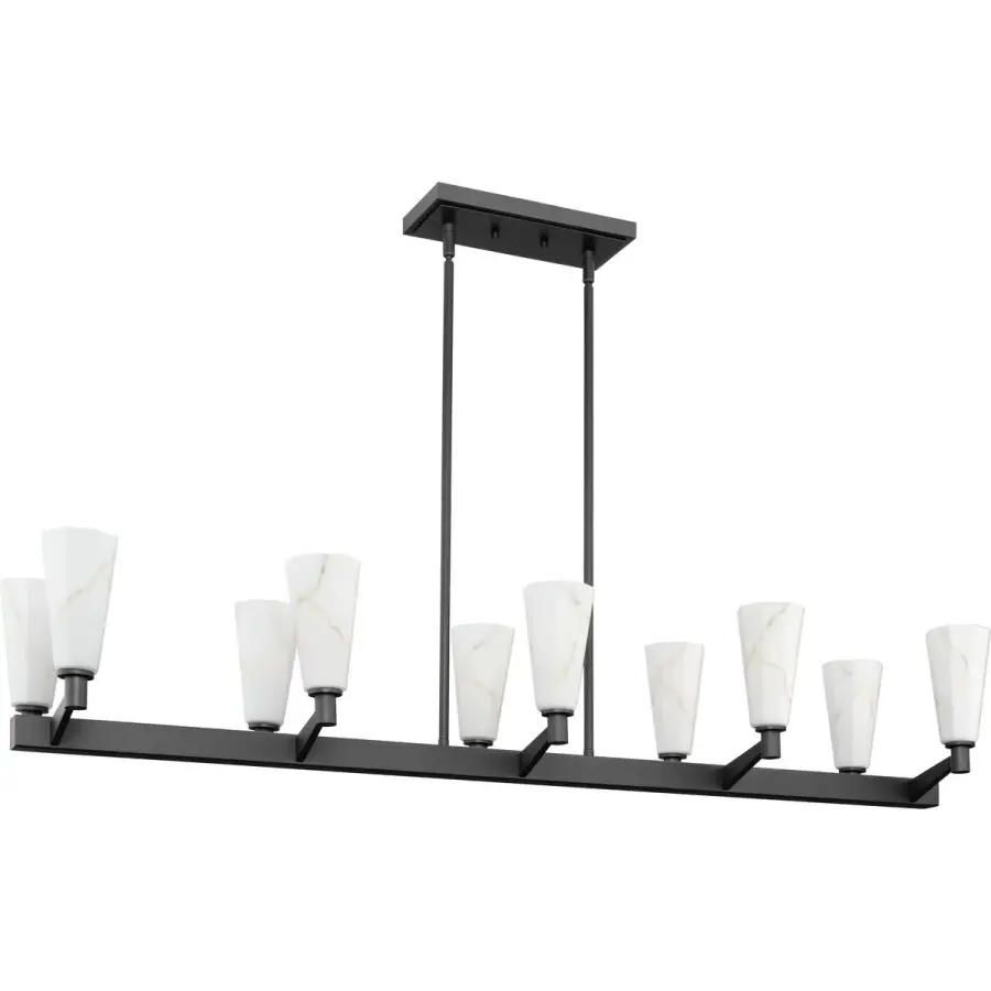 Tosca Collection Ten-Light Linear Chandelier - Image 1