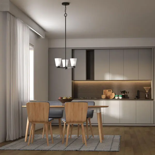 Tanner Collection Three-Light Chandelier - Image 4