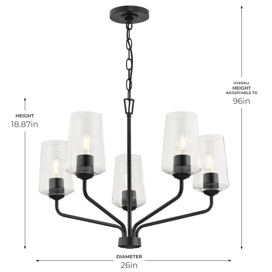 Celino Five-Light Chandelier - Image 14