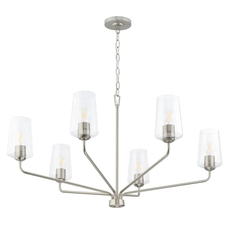 Celino Six-Light Large Chandelier - Image 1