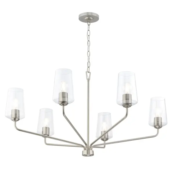 Celino Six-Light Large Chandelier - Image 2
