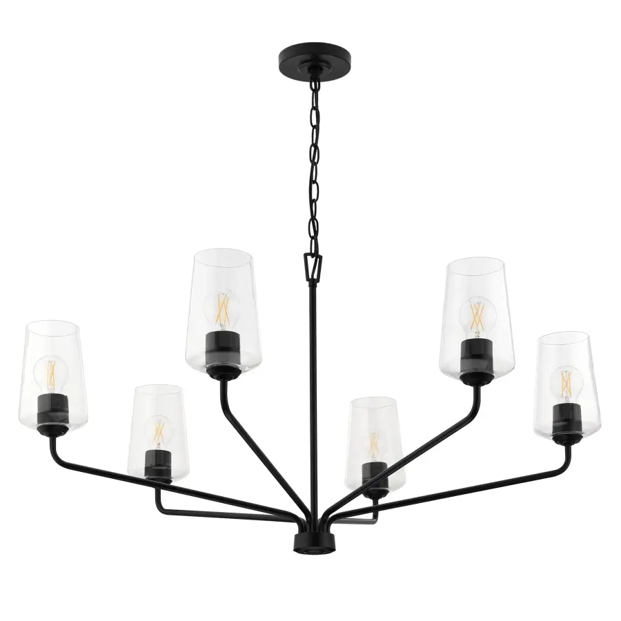 Celino Six-Light Large Chandelier - Image 5