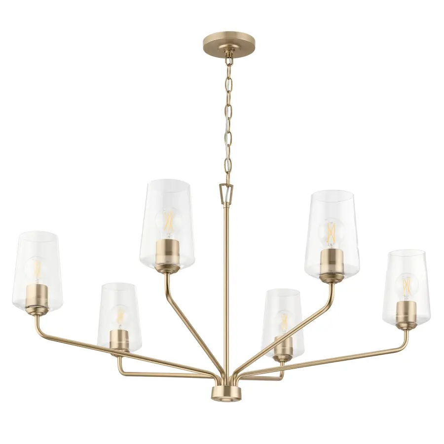 Celino Six-Light Large Chandelier - Image 8