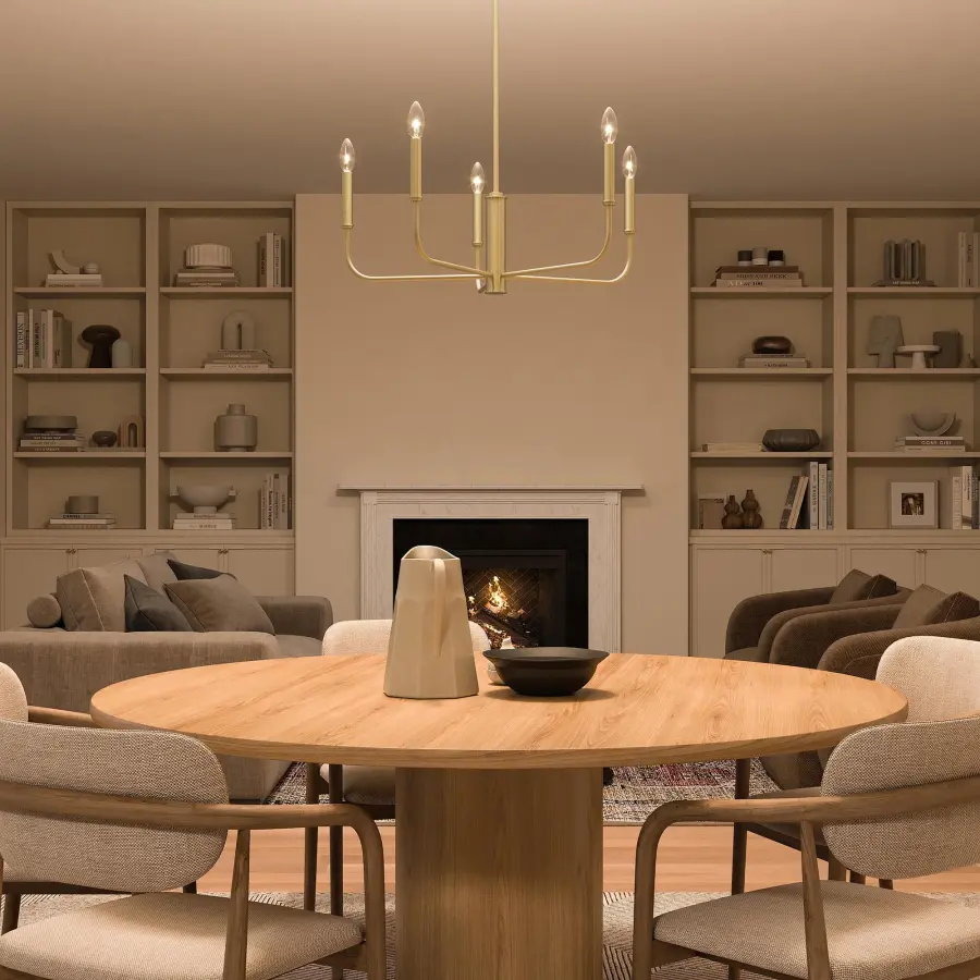 Reines Five-Light Chandelier - Image 7