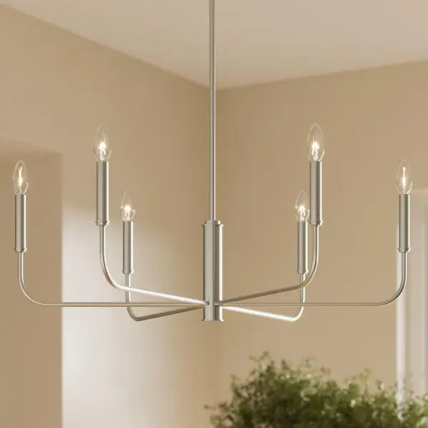 Reines Six-Light Chandelier - Image 15