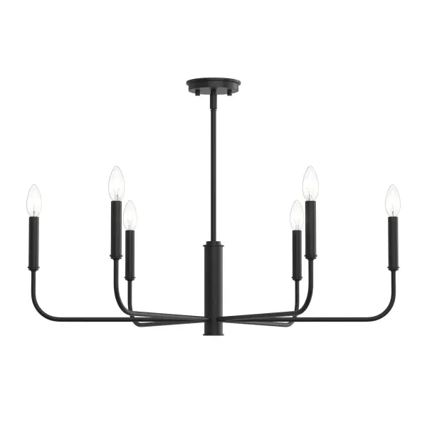 Reines Six-Light Chandelier - Image 6
