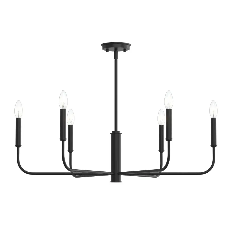 Reines Six-Light Chandelier - Image 6