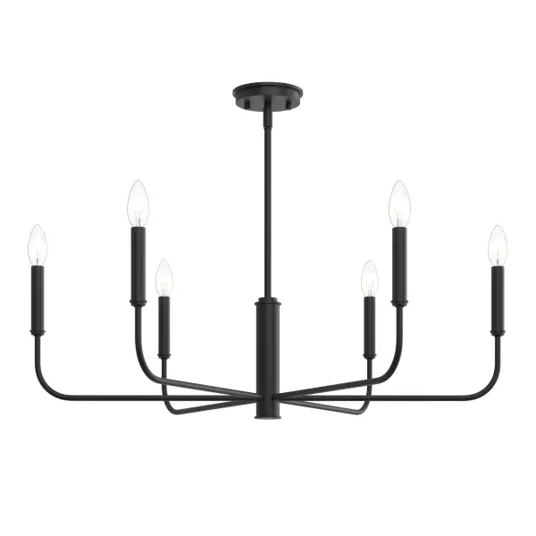 Reines Six-Light Chandelier - Image 7