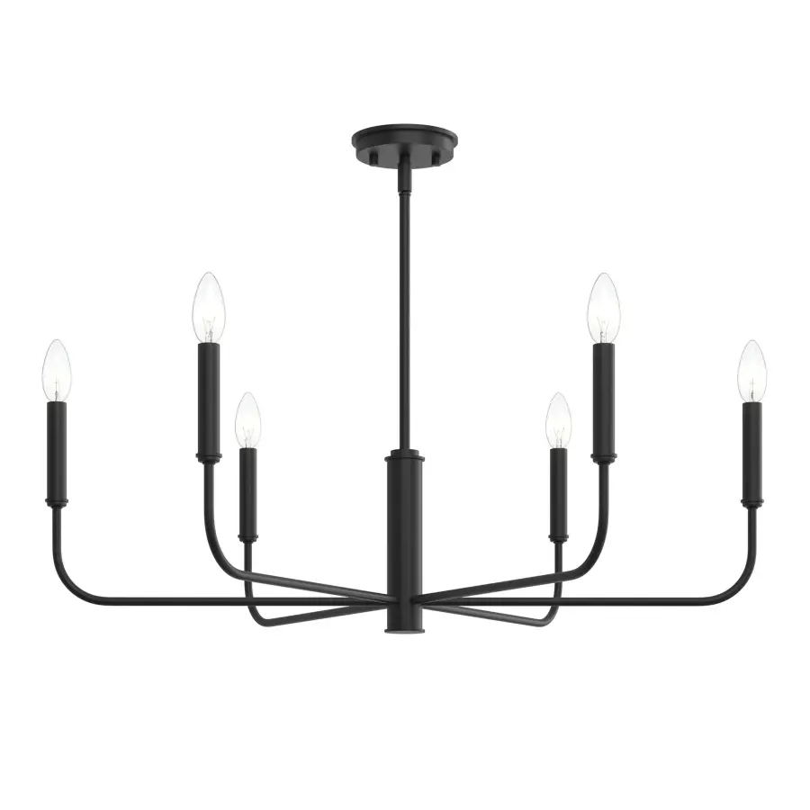Reines Six-Light Chandelier - Image 7