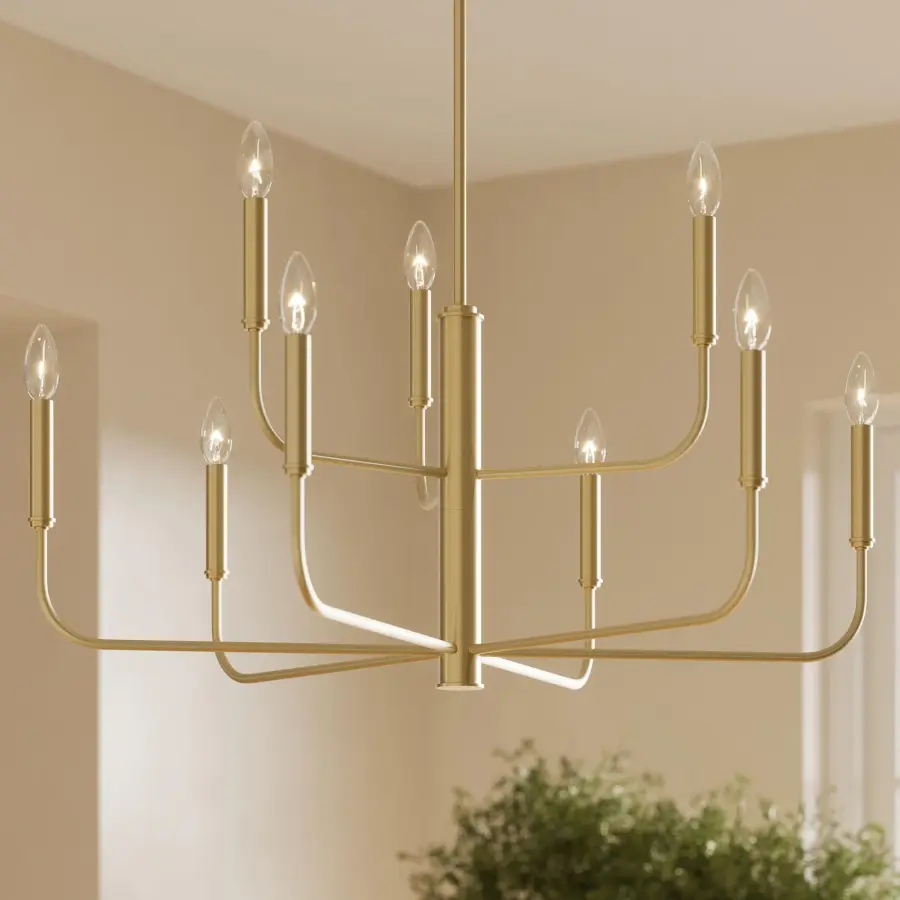 Reines Nine-Light Chandelier - Image 16