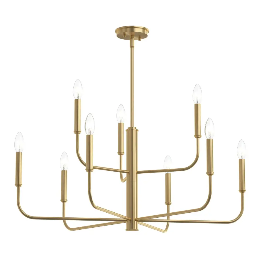 Sophisticated Linear Chandelier Perfect for Modern Dining & Kitchen Spaces - Image 3