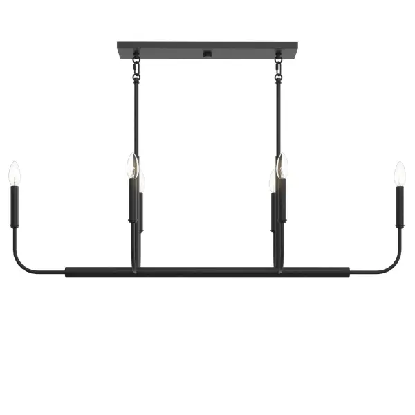 Reines Four-Light Linear Chandelier - Image 14