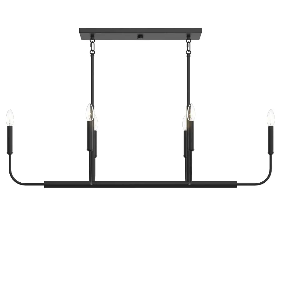 Reines Four-Light Linear Chandelier - Image 14