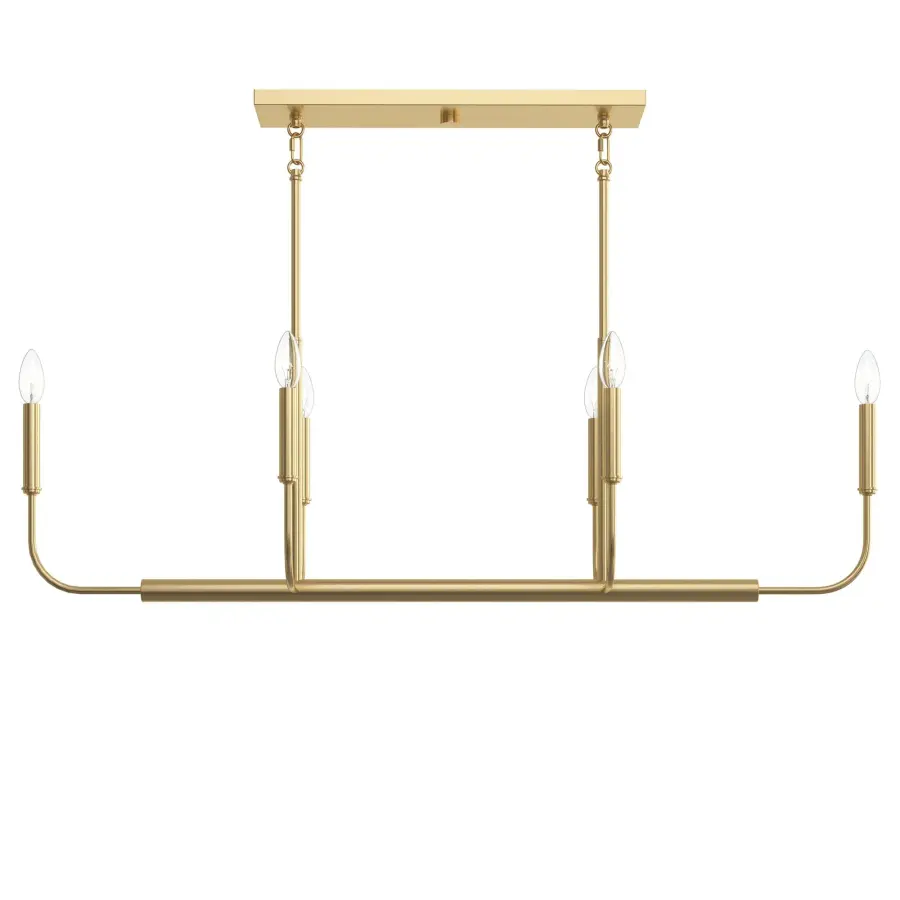 Reines Four-Light Linear Chandelier - Image 21